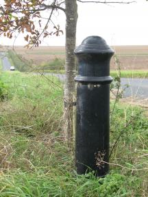 Greenwich Meridian Marker; England; Hertfordshire; Between Buckland & Barkway